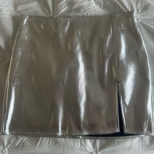 Beautiful Brand New Metallic skirt size Large.
